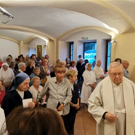 Partecipazione numerosa in Convento
